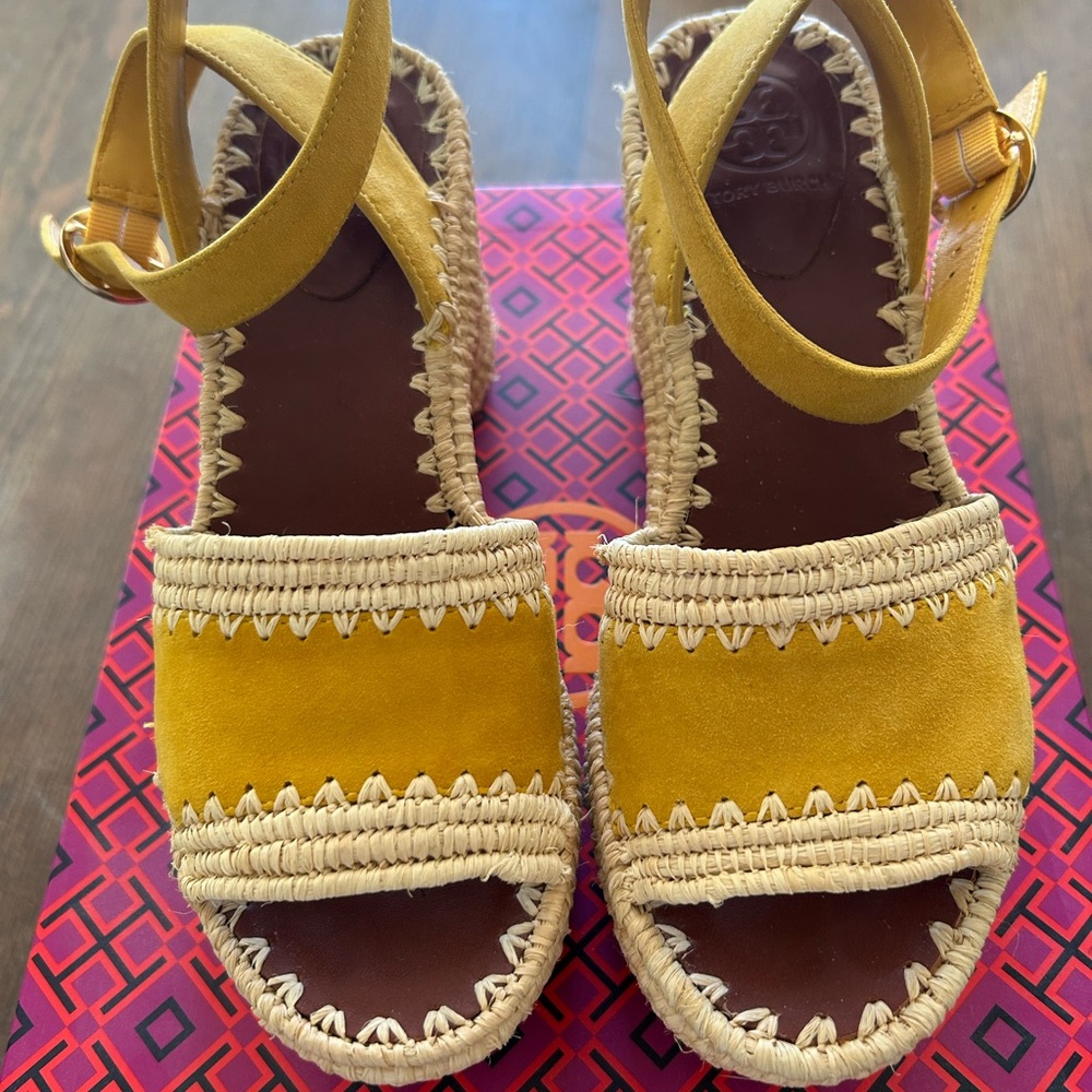 Tory Burch Arianne 90mm Platform Sandals with Ankle Strap